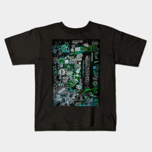 Street Art NYC Graffiti Tag Kids T-Shirt